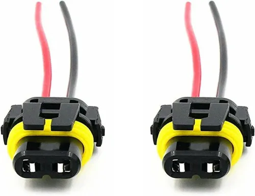 Miniatura 12 de x xotic tech H4 9003 HB2 Arnés de cable de servicio pesado hembra conector de extensión de coleta H4 a 3 pines adaptador para luz antiniebla, etc. 2