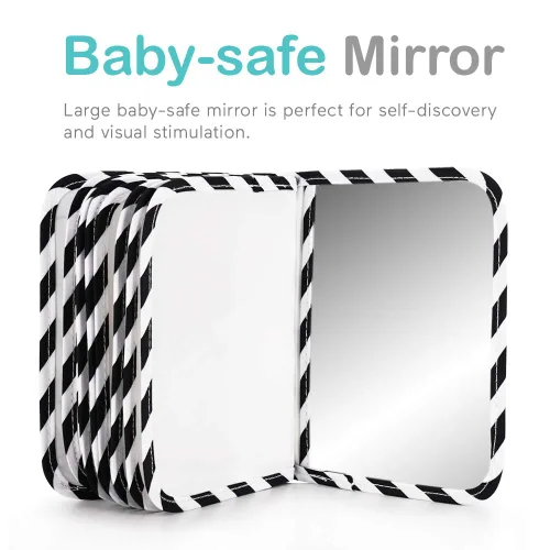 Miniatura 5 de Urban Kiddy™ Mi Primer Álbum Familiar del Bebé Juego de Regalo de Libro de Tela con Fotos Suave para Recién Nacidos, Niños Pequeños y Niños Jirafa