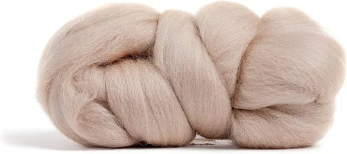 Miniatura 35 de Revolution Fibers Lana Merino para hilar Lana superior peinada Premium 22 micrones, perfecta para proyectos de fieltro, hilado, colgantes