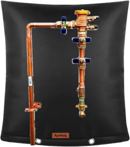 Miniatura 7 de Funda aislante de reflujo, bolsa aislante para válvula de rociador de agua, bomba de pozo, medidor de agua, prevención de reflujo, cubiertas