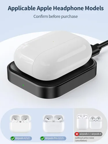 Miniatura 2 de Cargador AirPod Pro, estación de carga inalámbrica para AirPods Pro 3/ Pro 2/Pro, cargador inalámbrico para Airpods 4