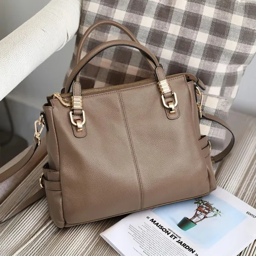 Miniatura 33 de Kattee Cartera bandolera estilo urbano de cuero para mujer