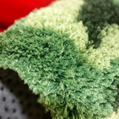Miniatura 5 de UKELER Alfombras de baño con rosas rojas para baño, antideslizantes, absorbentes, alfombras de cocina, peludas, suaves, para dormitorio de niñas