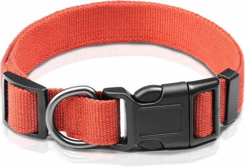 Miniatura 13 de Collar de perro azul para perros pequeños, transpirable, antiolor y suave, cómodo para cachorros de piel sensible, 90% rayón de bambú, hebilla Azul