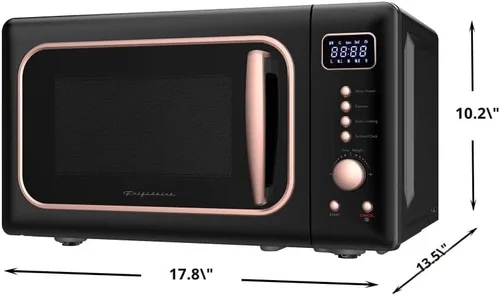 Miniatura 4 de FRIGIDAIRE EMW788RETRO - Microondas retro de 0.7 pies cúbicos, oro rosa