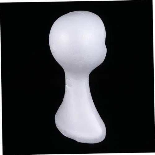 Miniatura 7 de Beavorty 2 unids gafas soporte de exhibición auriculares espuma maniquí cabeza maniquí cuerpo cuerpo humano modelo maniquí cabeza maniquí cabeza