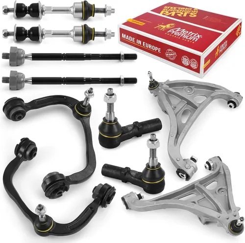 Miniatura 37 de Metrix Premium Chassis Parts - Kit de suspensión delantera de 10 piezas para BMW X5 2007-2013, BMW X6 2008-2014, reemplazo, fabricado en Europa