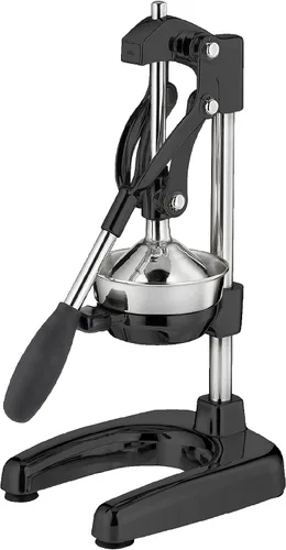 Cilio Exprimidor manual de prensa cítrica de grado comercial, negro