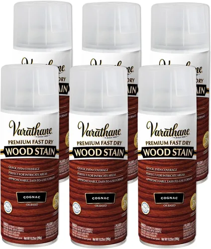 Miniatura 26 de Varathane Premium - Tinte para madera de secado rápido en aerosol, 10.25 onzas, ébano