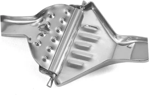 Miniatura 6 de Exprimidor manual de limón de acero inoxidable 2pcs para la prensa de frutas de la cocina del hogar con extracción y diseño eficientes de jugo