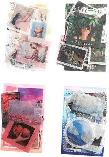 Miniatura 2 de Adhesivo Washi para álbum de recortes, plantas verdes, hermosos paisajes de la naturaleza, decoración de cosas de la vida diaria, calcomanías