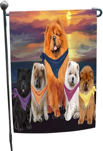 Miniatura 37 de Doggie of the Day Chow Chow Dogs Garden Flags - 4th of July Independence Day - Double Sided- Yard Porch Lawn Spring Decorative Gift - Home Decor 12