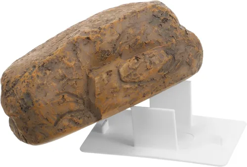 Uonlytech Caja de almacenamiento de llaves oculta de piedra sintética realista, para exteriores, para guardar llaves de jardín y artículos pequeños,