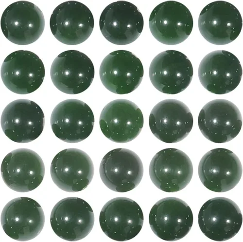 Miniatura 20 de Cuentas redondas de calcedonia sueltas de piedra natural de 0.315 in para hacer joyas, hechas a mano, aproximadamente, 48/unids Azul zafiro