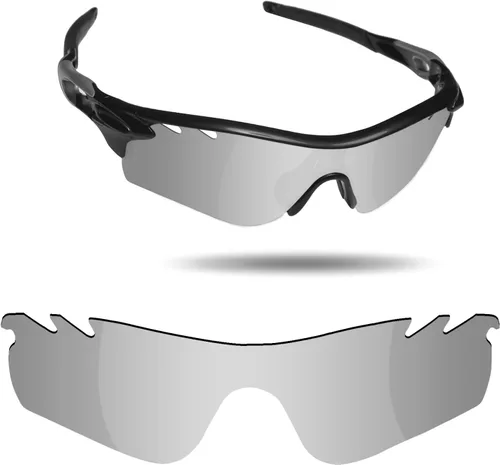Miniatura 3 de Fiskr Lentes de repuesto para gafas de sol Oakley RadarLock Path, 2 pares empaquetados para OO9181