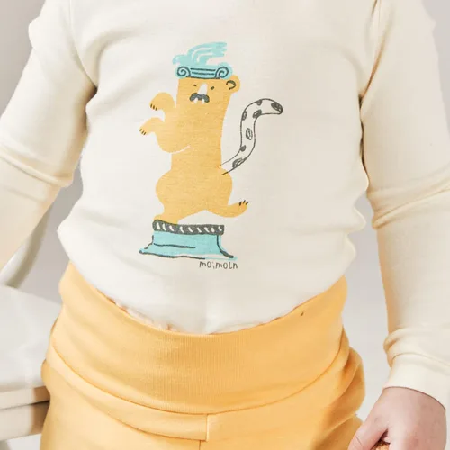 Miniatura 2 de moimoln Sibling - Pijama de manga larga de algodón suave y cálido de 6 meses a 8 años
