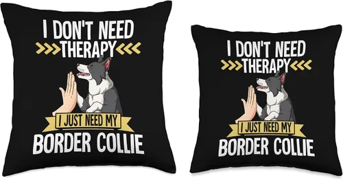 Miniatura 3 de Border Collie Gift Border Collie - Almohada (16 x 16 pulgadas), multicolor