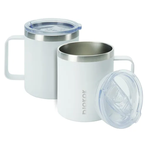 Miniatura 21 de BJPKPK 2 tazas de café aisladas, vaso aislado de 14 onzas con tapa, tazas de café de acero inoxidable con tapa a prueba de salpicaduras, color negro