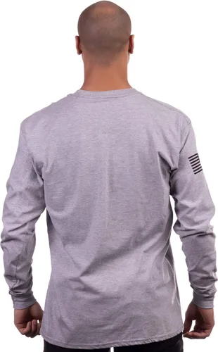 Miniatura 3 de Camiseta estilo PT del ejército Camiseta de manga larga para entrenamiento físico militar de EE. UU