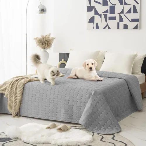 Miniatura 34 de Tcksstex - Funda impermeable y antideslizante para cama de perro, manta para mascotas, sofá, colchón protector para incontinencia de coche, funda