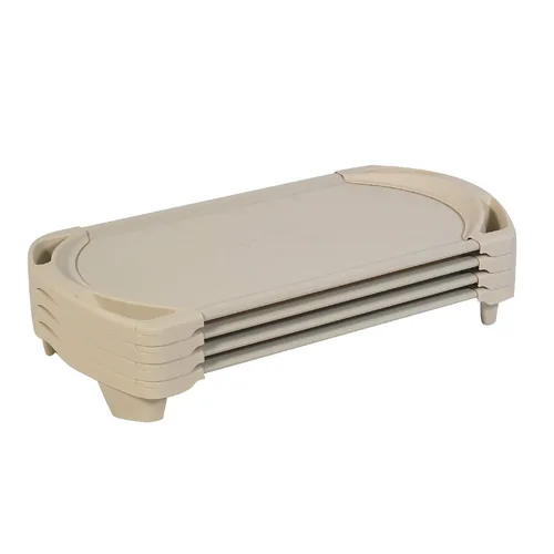 Miniatura 14 de Angeles SpaceLine - Juego de 4 catres para siesta para niños, guardería y preescolar, tamaño pequeño, color verde azulado Verde Azulado Verde