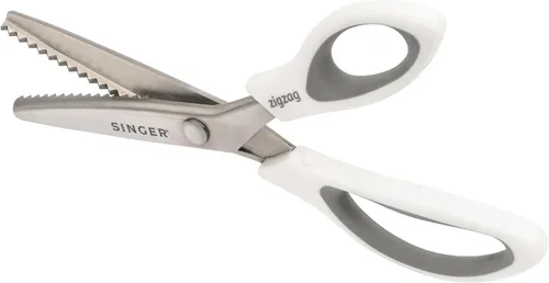 Miniatura 8 de SINGER Tijeras de 9" con dientes para tela - Tijeras en zigzag para tela