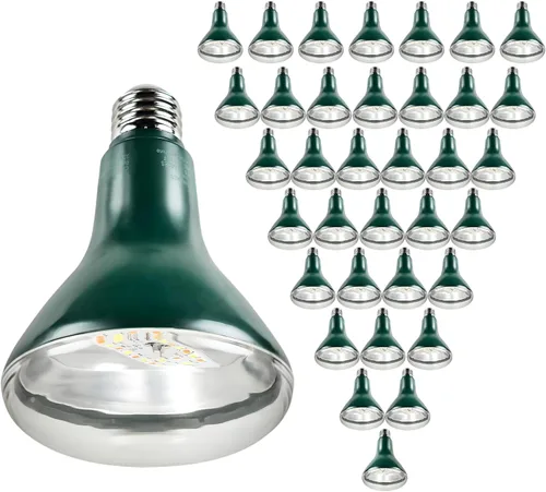 Miniatura 2 de GT-Lite Bombillas LED de 33 W de espectro completo con 28.22 PPF, base E26, luz de crecimiento con reflector para plantas de interior y exterior