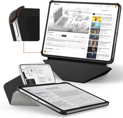 Miniatura 15 de MOFT Funda dinámica tipo folio para iPad Pro de 13 pulgadas (M5 2025 / M4 2024) – [Protección de esquina reforzada] Soporte magnético delgado