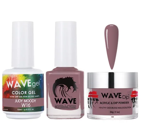 Miniatura 116 de WAVEGEL - Juego de gel de remojo, laca de uñas y polvo acrílico a juego - Colección Simplicity - #P109 Blizzard