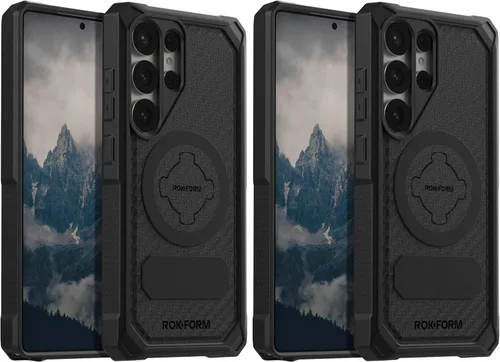 Miniatura 9 de Rokform - Funda para Galaxy S23, Serie Resistente, Carcasa Magnética con Bloqueo de Giro, Funda Blindada Probada contra Caídas (Negro)