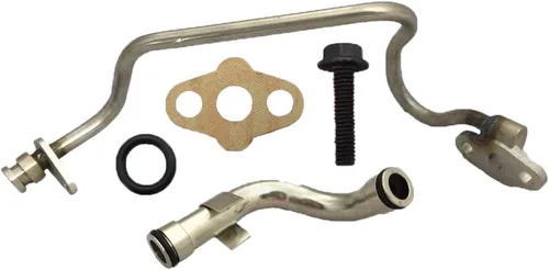 Tubo de alimentación y drenaje de turbo actualizado para Ford 6.0L Powerstroke Diesel F250 F350 F450 2004-2007