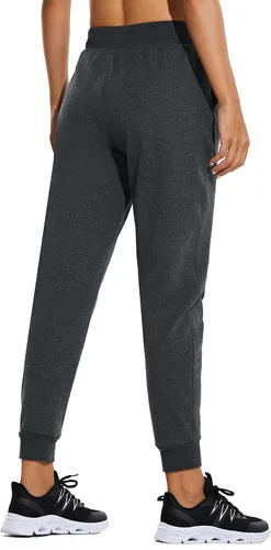 Miniatura 2 de BALEAF Women's Sherpa Lined Joggers Warm Fleece Athletic Sweatpants Winter Lounge Walking Pants