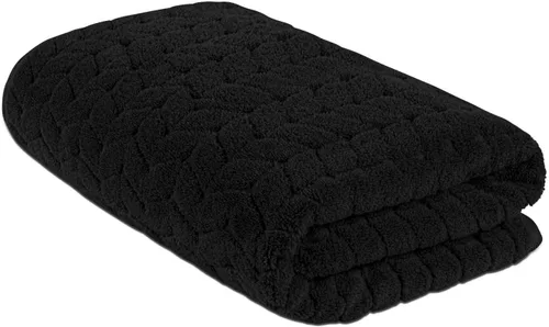 Miniatura 52 de BAGNO MILANO Toallas de baño de algodón turco, toallas de mano, juego de toallas de lujo de felpa suave de la colección jacquard