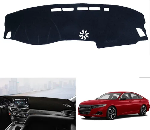 Miniatura 22 de Accesorios Interiores Personalizados para Honda 10th Civic 2016 2017 2018 2019 2020 2021 Cubierta de Tablero Alfombrilla Cubiertas de Tablero Reduce