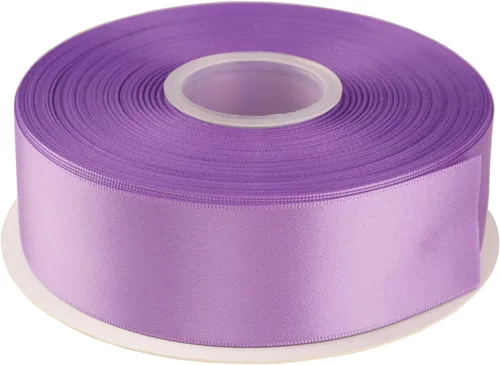 Miniatura 103 de AVANAVA Cinta de satén de doble cara de 1-1/2 pulgadas de ancho - 50 yardas (012-plateado)