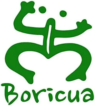 Miniatura 7 de Boricua Coqui Puerto Rico Taino - Calcomanía de vinilo de 5 pulgadas, diseño de rana para automóvil, SUV, camión, calcomanía para automóvil, Boriken