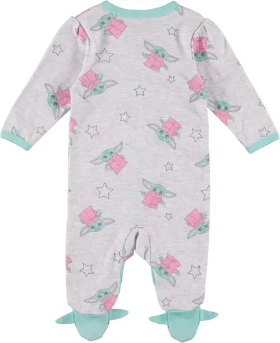 Miniatura 2 de STAR WARS Baby Yoda Baby Girls Footie Pajamas - Newborn Sleeper - Baby Pajamas One Piece