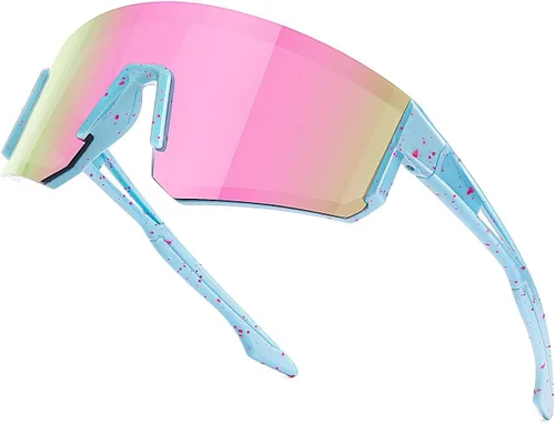 Miniatura 24 de SEKKAF - Gafas de sol deportivas para jóvenes, para béisbol y softbol, para niños y niñas de 6 a 12 años, gafas de sol para ciclismo, ligeras
