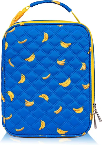 Miniatura 11 de TuErCao - Linda lonchera con forma de fresa para mujeres; bolsas de almuerzo para el trabajo, lonchera pequeña con aislamiento para pícnic, viaje