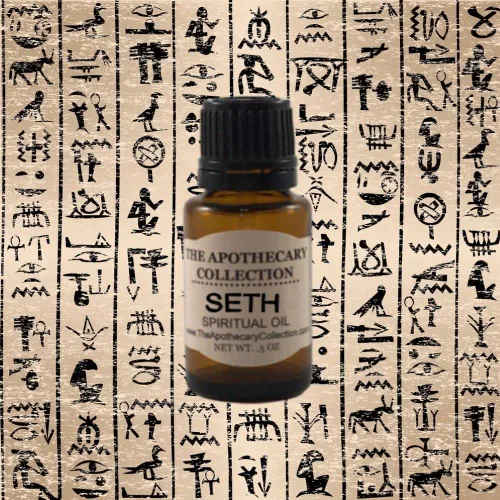 Miniatura 2 de Aceite espiritual egipcio SETH (aceite) para Hoodoo, Vudú, Santeria, Wicca, Rootwork y hechizos