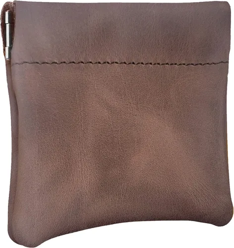 Miniatura 11 de Monedero clásico a presión, de cuero, para hombre de Nabobb, negro