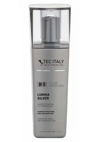 Miniatura 2 de Tec Italy Lumina Silver Champú para cabello blanco y gris natural, 10.1 oz (paquete de 2)