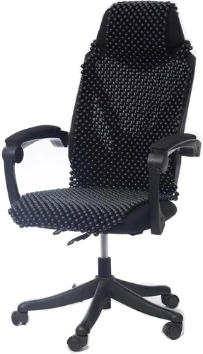 Miniatura 3 de Fundas de asiento para coches y camiones con cuentas naturales refrescantes, duraderas, con cuentas de 18 mm, fundas para asientos de coche