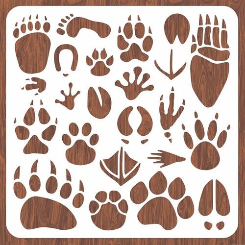 Miniatura 15 de INFUNLY Plantillas de Pared de Mandala para Pintar Plantillas de Azulejos Reutilizables para Paredes Plantillas de Piso de Concreto 12"X12