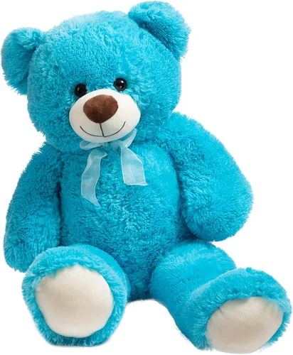 Miniatura 5 de HollyHOME - Oso de peluche gigante, animales de peluche de 36 pulgadas, color lago azul Azul lago