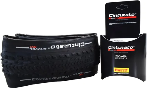 Miniatura 5 de Pirelli Cinturato Gravel RC Bike Tire, Gravel Racing, Clincher sin cámara TLR, velocidad y agarre, protección avanzada de pinchazos, (1)