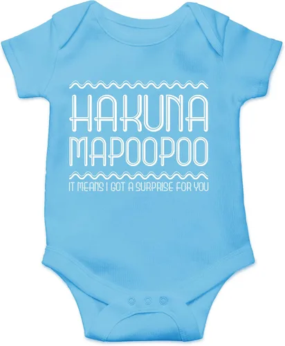 Miniatura 17 de CBTwear Hakuna Mapoopoo - Ropa de bebé - Divertidos trajes para recién nacidos para niños y niñas