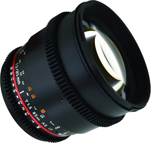 Miniatura 3 de Rokinon - Lentes de cine gran angular con armazón completo para Canon EF de 85 mm T1.5 AS IF UMC.