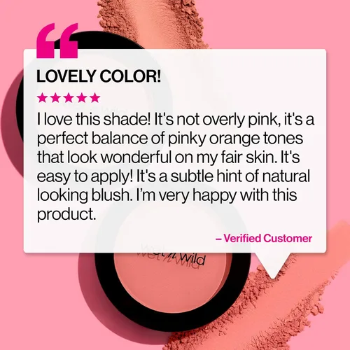 Miniatura 8 de wet n wild - Rubor «Color Icon», brillo natural mate sin esfuerzo y mezcla perfecta, lujosamente infundido con aceite de jojoba suave, libre
