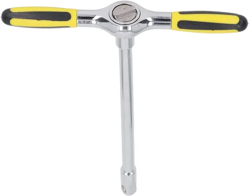 Miniatura 9 de Zerodis Llave de trinquete ajustable con mango en T, llave de trinquete de liberación rápida en T, llave de trinquete ajustable tipo T de una mano